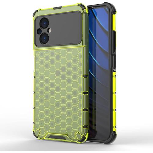 Coque Pour Xiaomi Poco M5/Xiaomi Poco M4 5g Housse, Étui De Caoutchouc Tpu Souple Antichoc En Silicone Renforcer La Version Avec Quatre Angles Protection De La Caméra - Vert