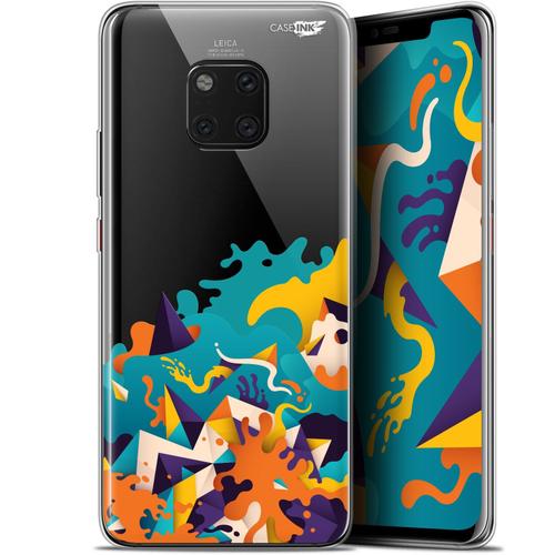 Caseink Coque Pour Huawei Mate 20 Pro (6.39 ) Gel Hd [ Nouvelle Collection - Souple - Antichoc - Imprimé En France] Les Vagues