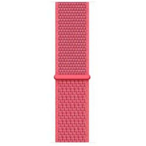 Apple 44mm Sport Loop - Bracelet De Montre Pour Montre Intelligente - Taille Regular - Hibiscus - Pour Watch Hermès Series 7, Hermès Series 9, Series 10, Series 8, Series 9, Ultra, Ultra 2