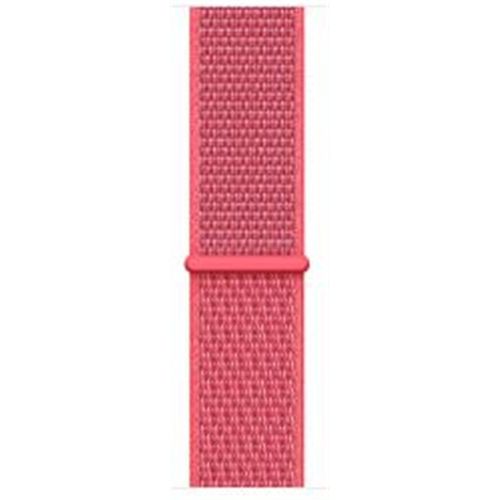 Apple 44mm Sport Loop - Bracelet De Montre Pour Montre Intelligente - Taille Regular - Hibiscus - Pour Watch (42 Mm, 44 Mm, 45 Mm, 49 Mm)