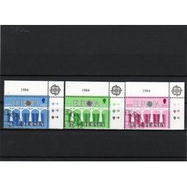 Lot Jersey 1992 Europa Oblitétés