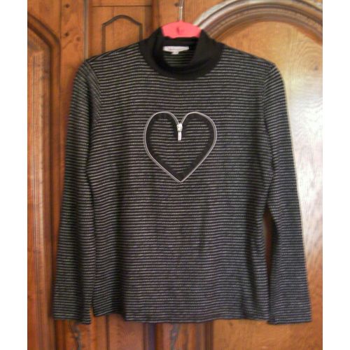 Top Rayé A. Thiery - Taille 40/42