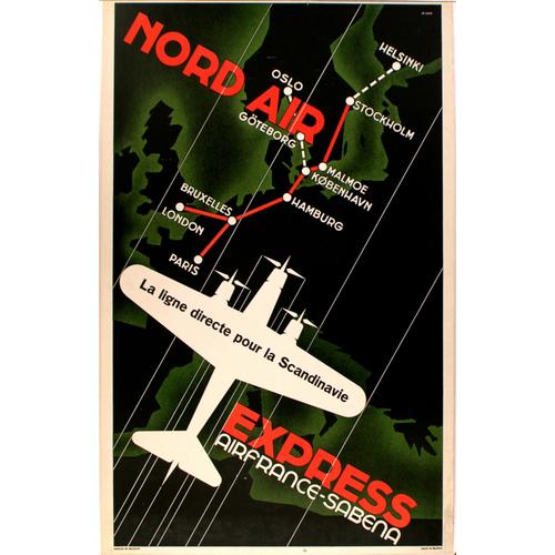 Affiche Nord Air Express
