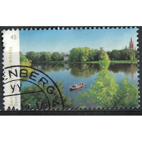 Allemagne 2018 Oblitéré Rond Used Royaume Des Jardins De Dessau Wörlitz Su