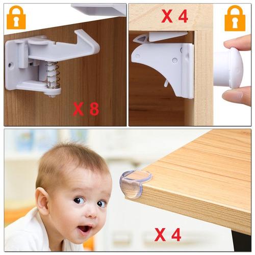 Verrouillage de tiroir pour bébé - Sécurité enfant - Verrou de