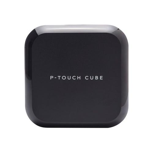 Brother P-Touch Cube Plus PT-P710BT - Imprimante d'étiquettes - transfert thermique - Rouleau (2,4 cm) - 180 x 360 dpi - jusqu'à 68 étiquettes/minute - USB 2.0, Bluetooth - outil de coupe