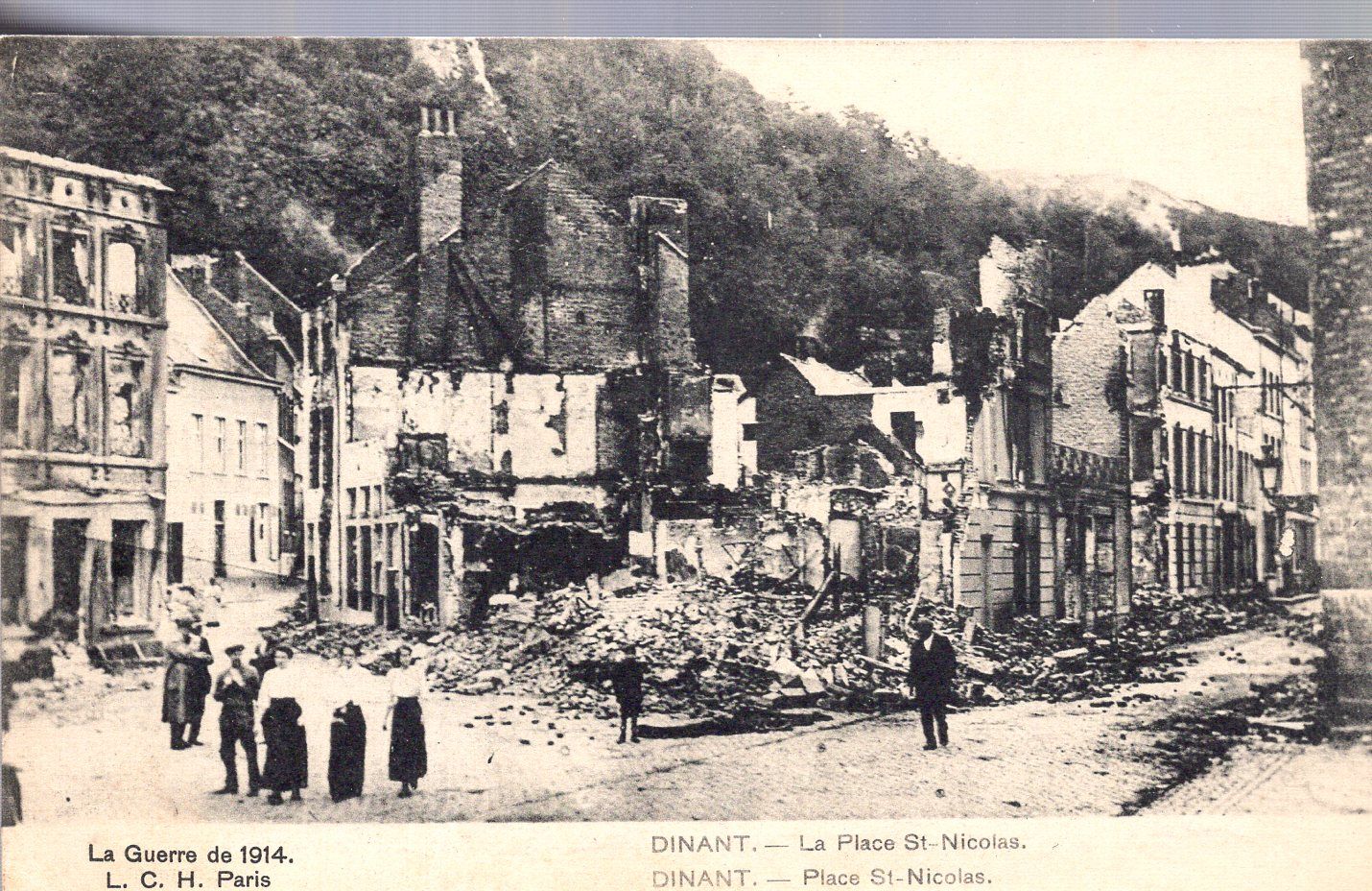 Carte Postale De Dinant Belgique La Place Saint Nicolas Rakuten