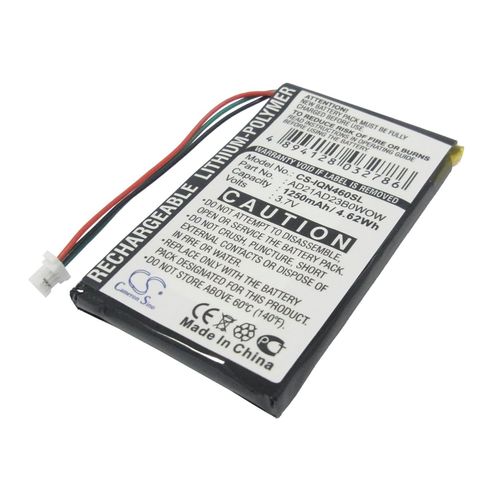 Batterie Li-Polymer 3,7v 1250mah Type Ad21ad23b0wow Pour Garmin Nuvi 465, Nuvi 465ltm, Nuvi 465t