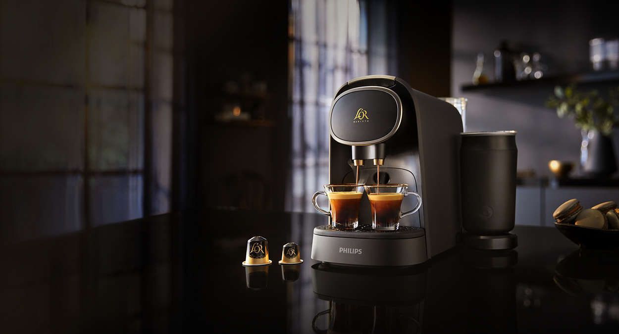 Philips L'OR Barista LM8018 Machine à café avec buse vapeur
