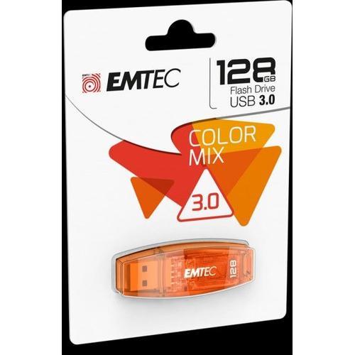 EMTEC C410 Color Mix - Clé USB - 128 Go - USB 3.0