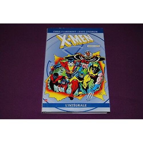 Intégrale X-Men 1975 - 1976 ( V.F. Marvel / Panini ) ** 9 Premiers Épisodes Par Claremont & Cockrum **