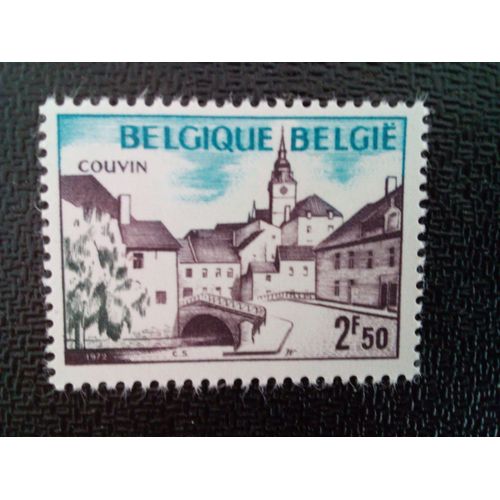 Timbre Belgique Yt 1691 Couvin 1972 ( 8412 )