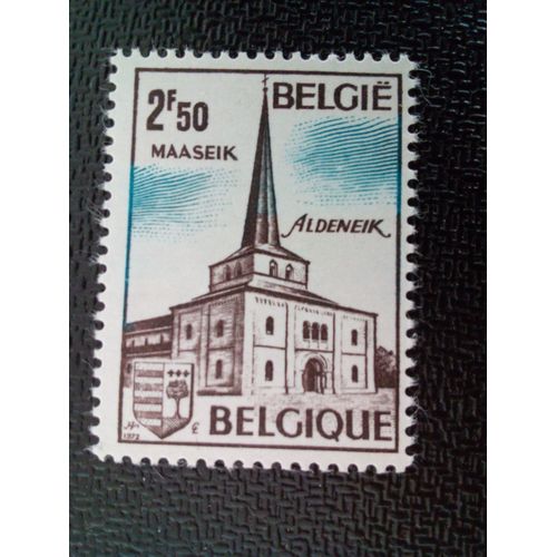 Timbre Belgique Yt 1692 Aldeneik 1972 ( 8412 )