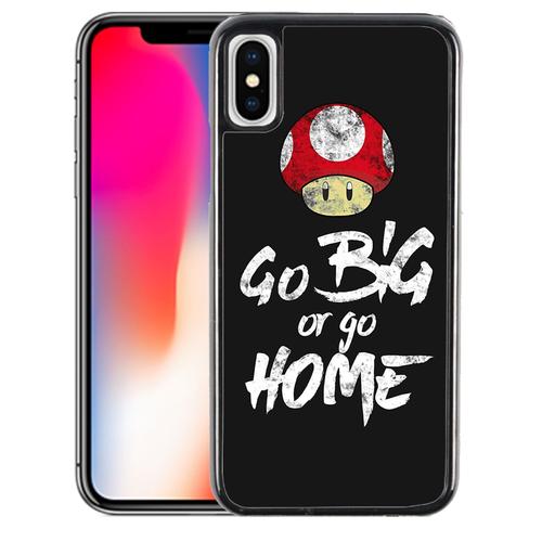 Coque Pour Iphone X Go Big Or Go Home Musculation