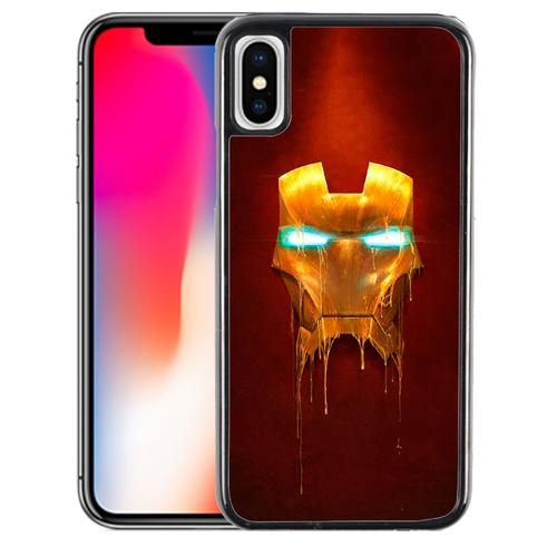 Coque Pour Iphone X Iron Man Gold