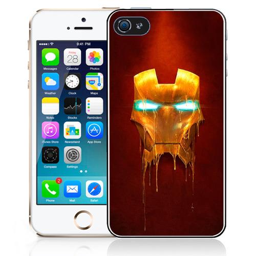 Coque Pour Iphone 4/4s Iron Man Gold