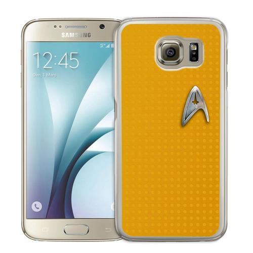 Coque Pour Samsung Galaxy S4 Star Trek Jaune