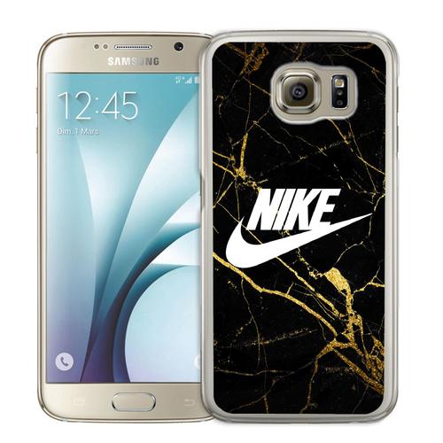 Coque Pour Samsung Galaxy S5 Mini Nike Logo Gold Marbre