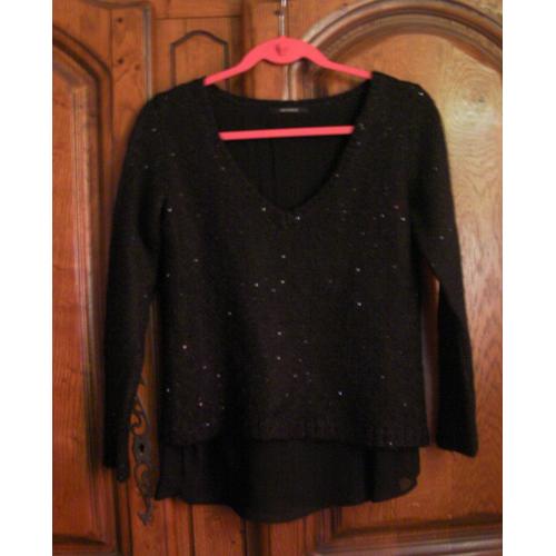 Pull Noir Kookai - Taille 38