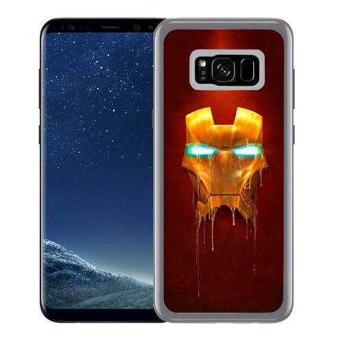 Coque Pour Samsung Galaxy S8 Plus Iron Man Gold