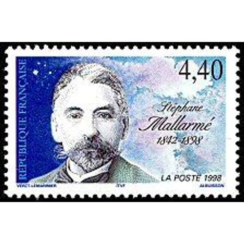 Timbre Stéphane Mallarmé 1842-1898 (Emission De 1998)