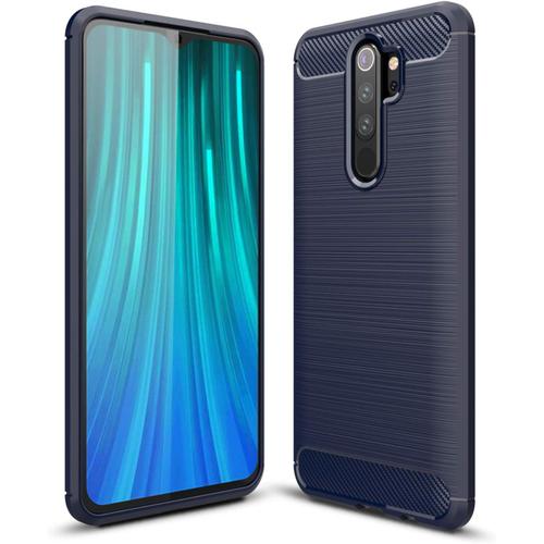 Coque Pour Xiaomi Redmi Note 8 Pro, Ultra Fin Ultra Léger Bumper Etui De Protection En Silicone Antichoc Avec Housse De Protection, Pour Apple Xiaomi Redmi Note 8 Pro Marine