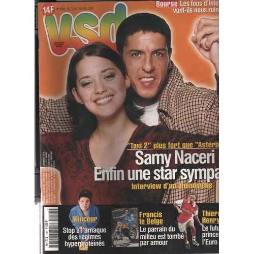 Vsd N°1181 Samy Naceri Francis Le Belge Thierry Henry