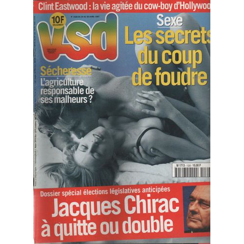 Vsd N°1028 Les Secrets Du Coup De Foudre