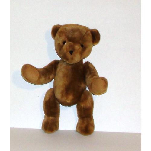 Ours Marron Articulé Peluche Textisun 38cm