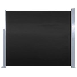 Auvent Latéral Rétractable 120 X 300 Cm Noir