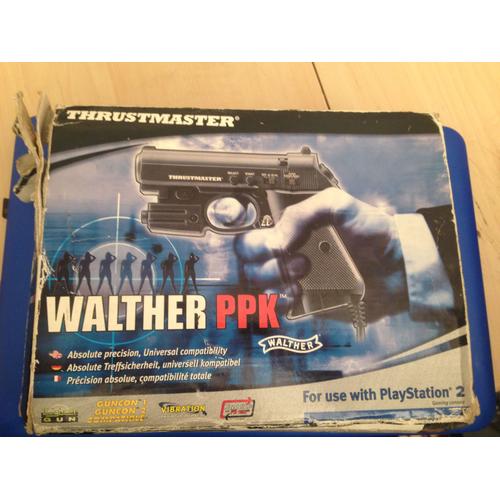 Pistolet Thrustmaster Walther Ppk Pour Playstation 2 Et 1