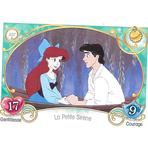 Disney Princess Trading Card Game N° 127 La Petite Sirene (2017) Topps