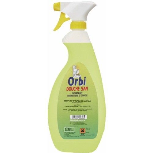 Détartrant douche professionnel - verre et carrelage - Orbi Douche San ORBI