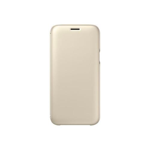 Samsung Wallet Cover Ef-Wj530 - Étui À Rabat Pour Téléphone Portable - Or - Pour Galaxy J5 (2017)