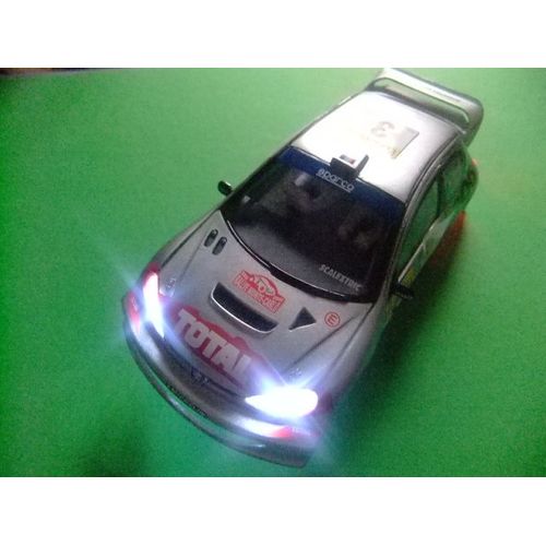 Scalextric Peugeot 206 Con Luz Carrosserie Accessoire-Altaya