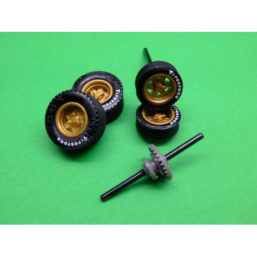 Scalextric Ford Gt Accesorio Juego Ruedas + Guia-Altaya