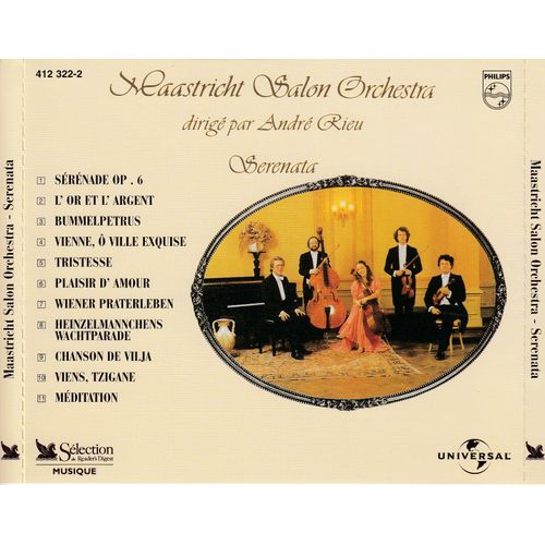 アンドレ・リュウ　セレナータ Serenata - Andre Rieu & Le Maastricht Salon Orchestra Serenat