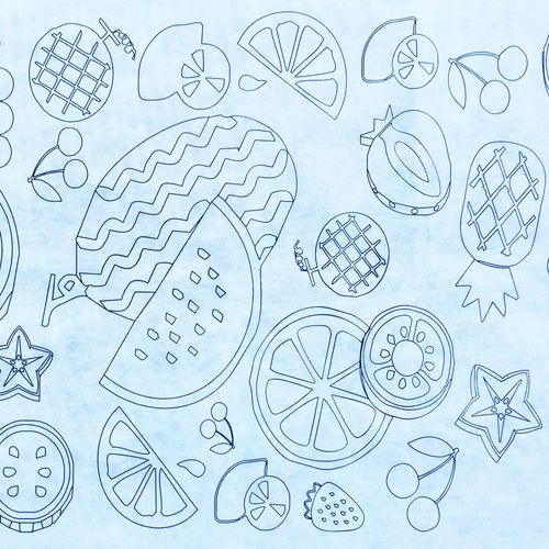 Nappe Pour Enfant À Colorier Activités Enfant Smoothie Time