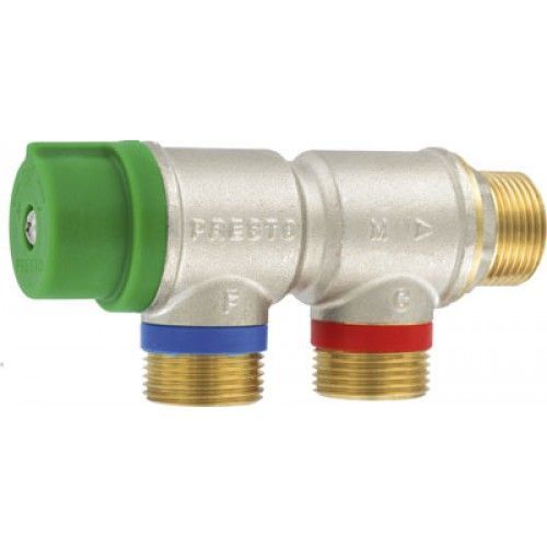 Régulateur thermostatique de sécurité à entrées parallèles - M20x27 PRESTO