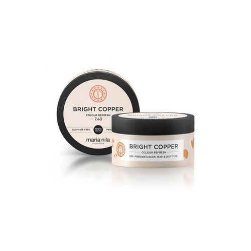 Masque Colour Refresh 7.40 Bright Copper 100ml Maria Nila 100% Vegan 