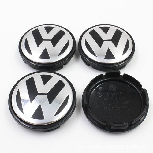 Centre Roue 4×55mm Cache Moyeux Pour Volkswagen Badge Logo