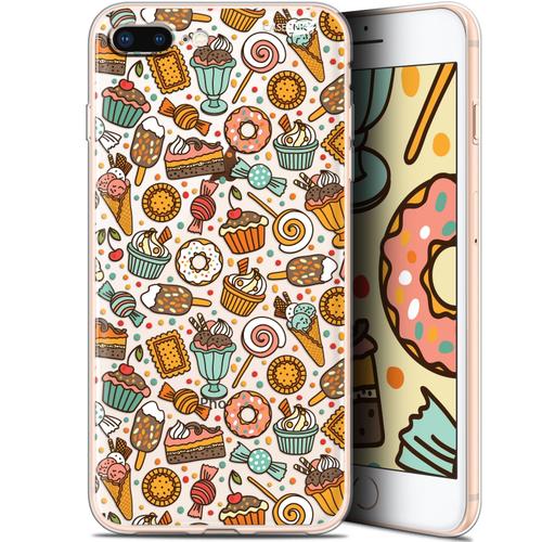 Caseink Coque Pour Apple Iphone 7/8 Plus (4.7 ) Gel Hd [ Nouvelle Collection - Souple - Antichoc - Imprimé En France] Bonbons