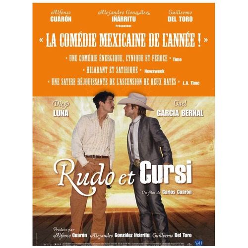 Affiche Cinéma Originale "Rudo Et Cursi" 40x60cm Pliée