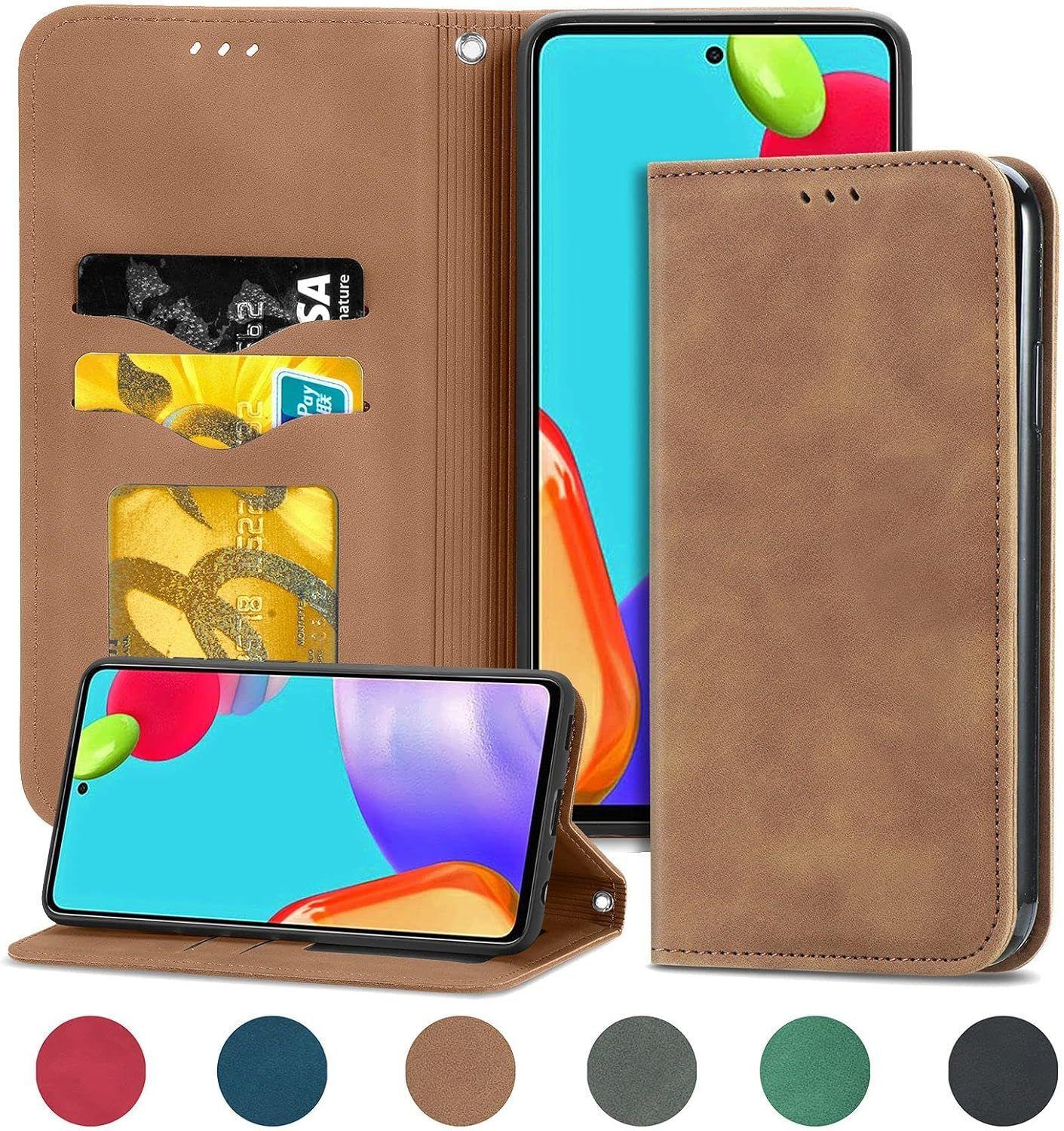 Coque Pour Samsung Galaxy A52 5g A52s Marron Velours - 3