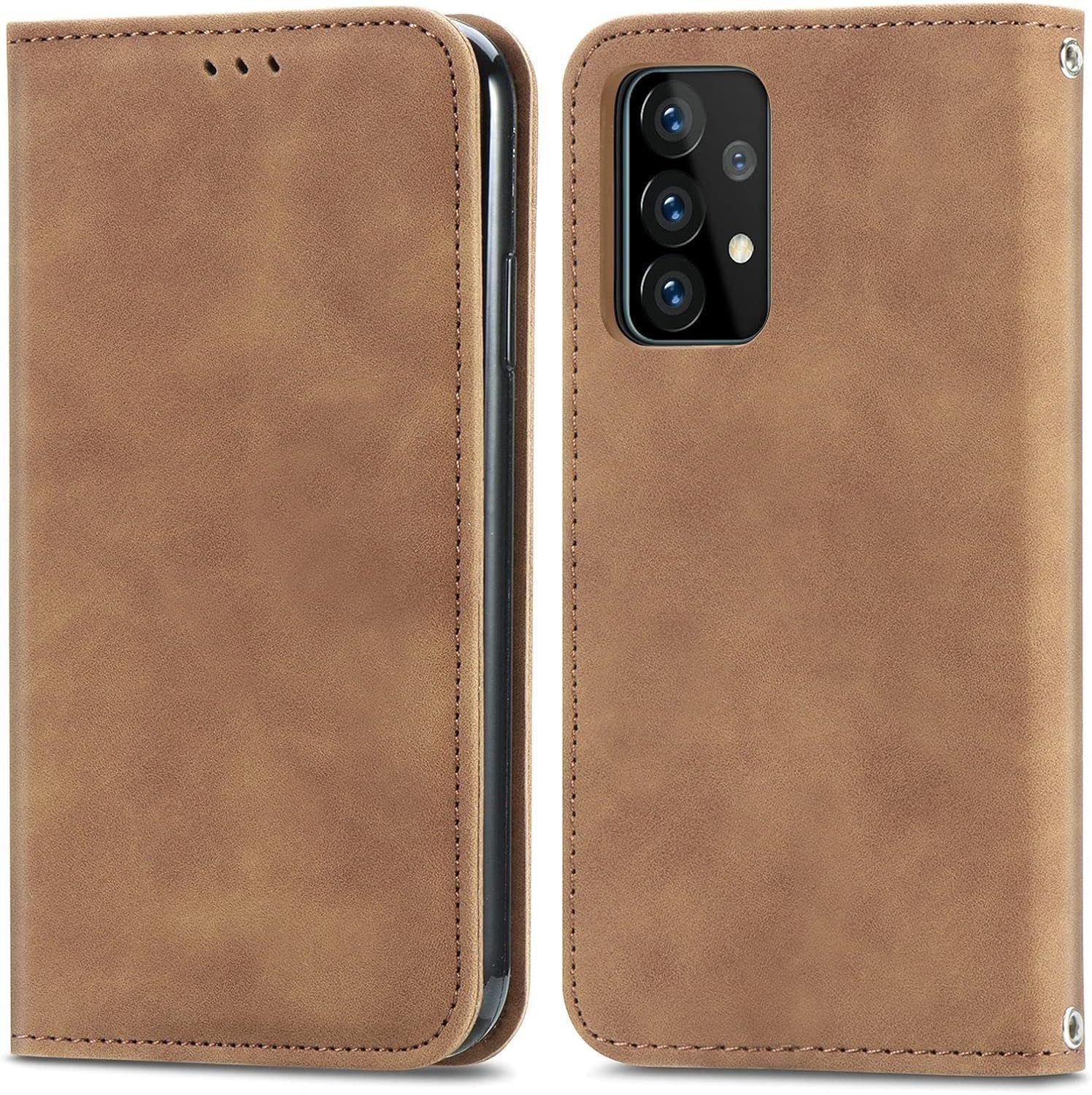 Coque Pour Samsung Galaxy A52 5g A52s Marron Velours - 4