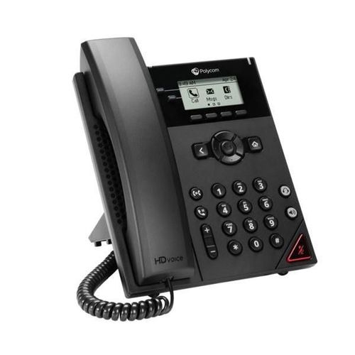 Poly VVX 150 Business IP Phone - Téléphone VoIP - (conférence) à trois capacité d'appel - SIP, RTCP, RTP, SRTP, SDP - 2 lignes