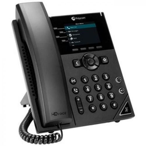 Poly VVX 250 Business IP Phone - Téléphone VoIP - (conférence) à trois capacité d'appel - SIP, SDP - 4 lignes