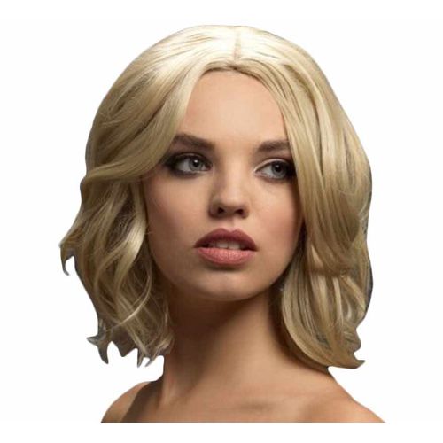 Perruque Olivia Blonde Courte (Taille Unique Femme)
