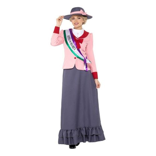 Déguisement De Dame Victorienne Rose Pour Femme (Taille M)