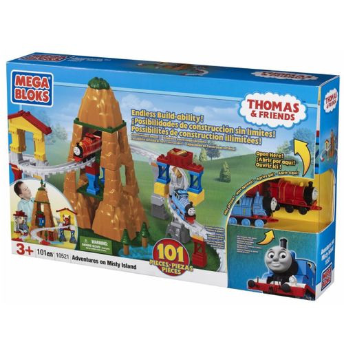 Mega Bloks 10521 Thomas Le Train: Aventure Sur L'ile De Misty